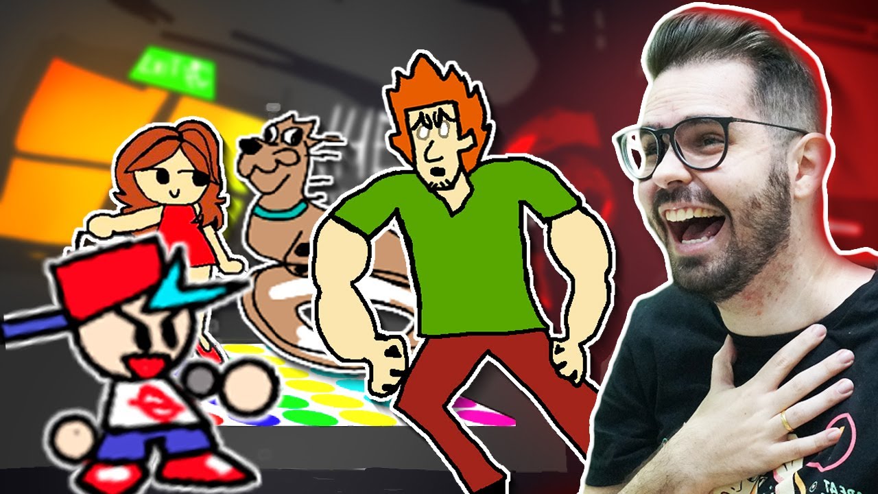 PASSEI MAL DE TANTO RIR COM ESSE MOD DO SALSICHA! Friday Night Funkin VS Shaggy But it's bad