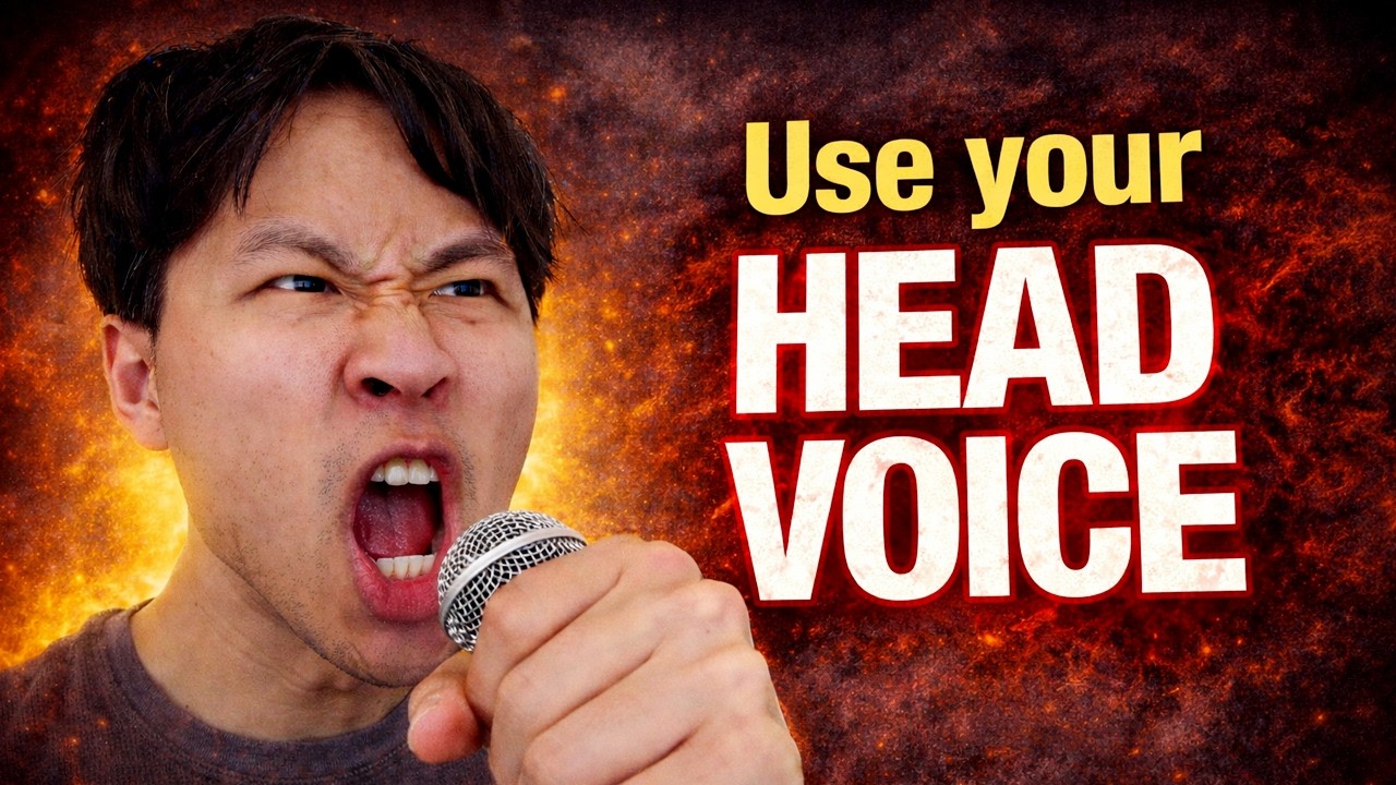 How to False Cord Scream (using the HEAD VOICE method)