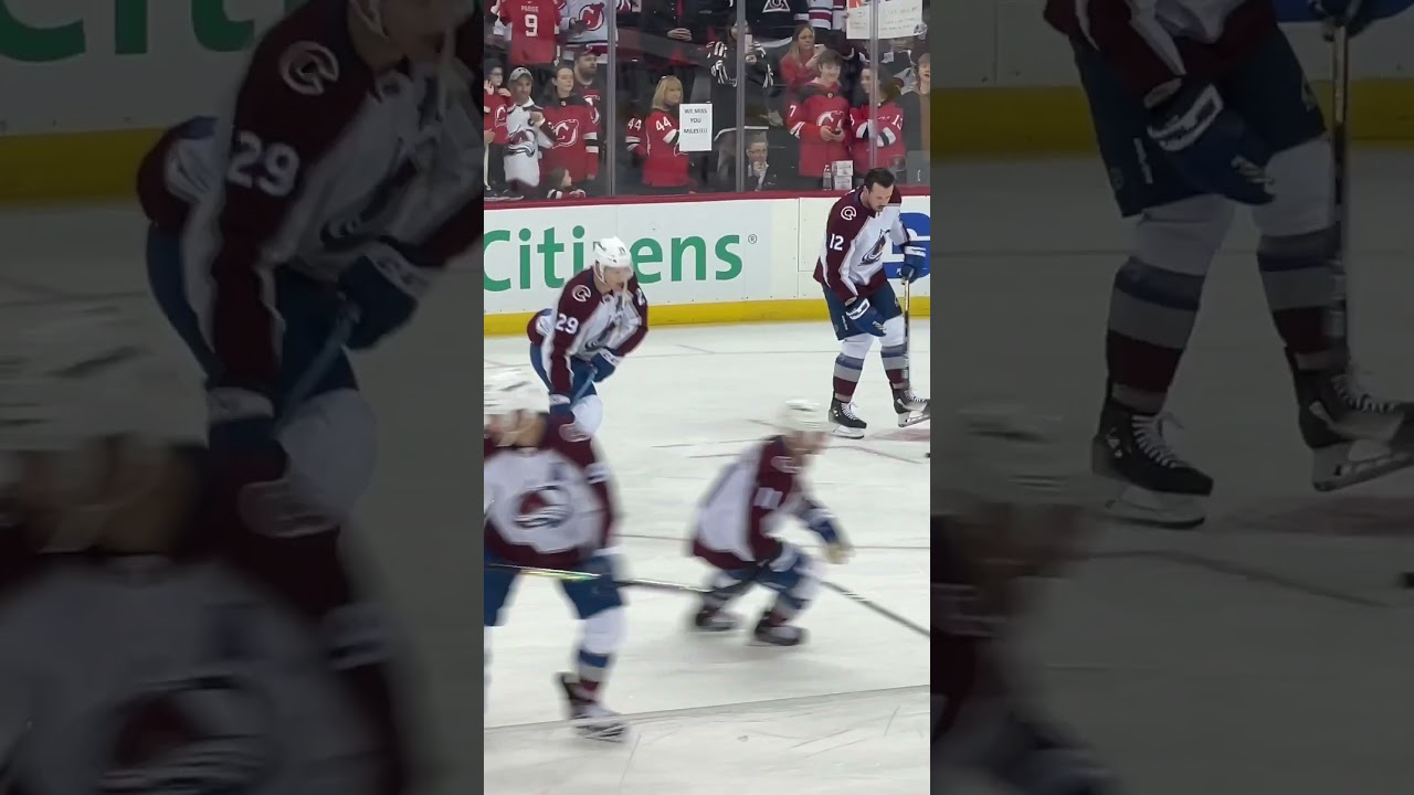Nathan MacKinnon Colorado Avalanche During Warmups 2/6/24 #hockey #nhl