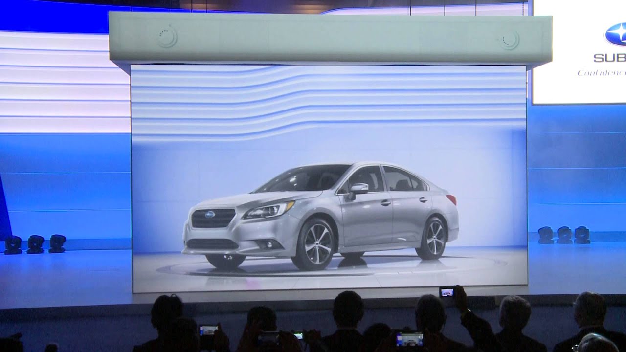All- New 2015 Subaru Legacy unveiled at the Chicago Auto Show