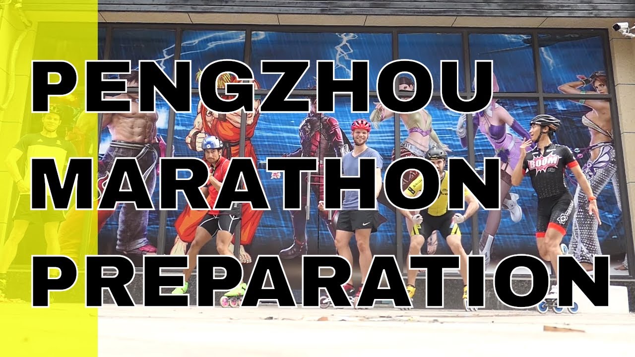 Arriving in Pengzhou (Chengdu) before the marathon (pascal briand vlog 132)