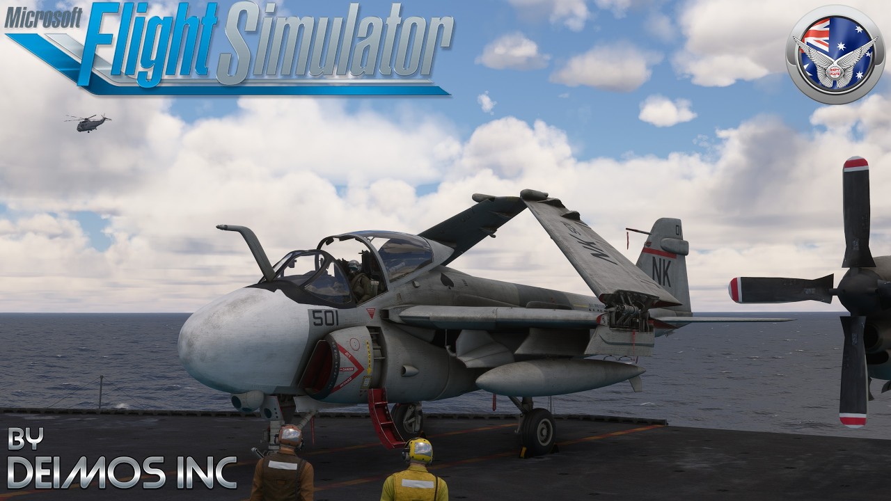 A-6 Intruder от Deimos Inc. — полное руководство по запуску, полёт и обзор — Microsoft Flight Sim...