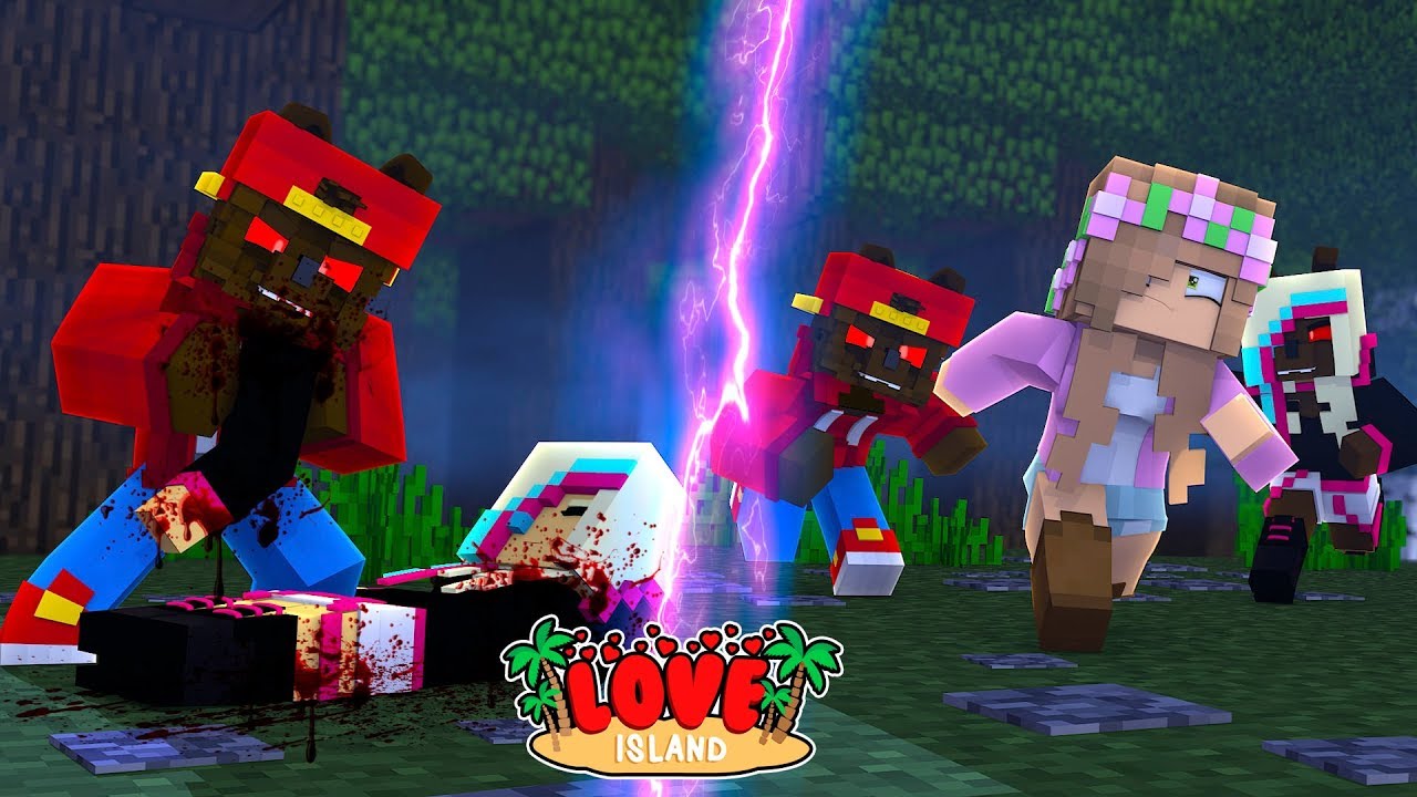 Minecraft LOVE ISLAND - WEREWOLF ROPO GETS A NEW WEREWOLF GIRLFRIEND!!!