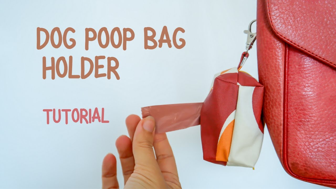 How to Make a Poop Bag Holder #sewingtutorial #petlover #sewingprojects
