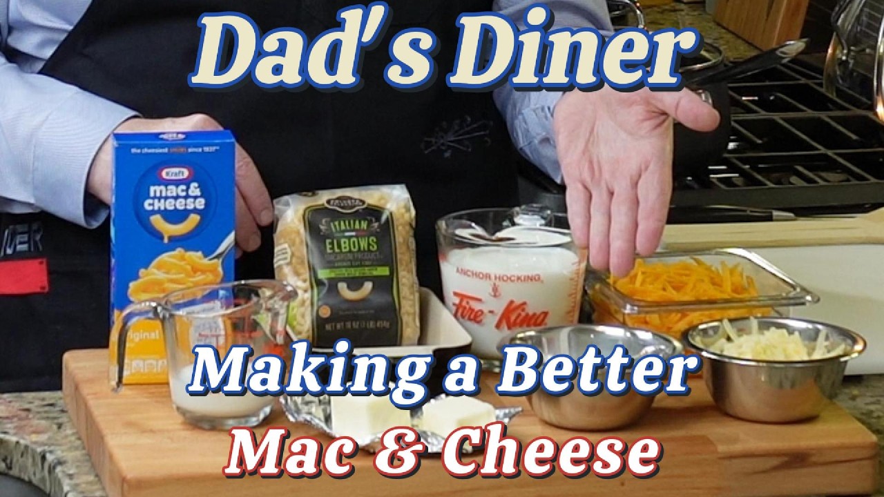 Mac & Cheese Challenge - from Dad's Diner and the Fab Feral 5 Kitchen