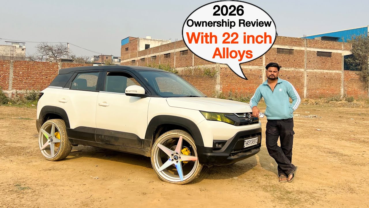 Modified Brezza 22 inch Alloys Ownership Review in 2026 || Pros & Cons || Modifications Cost ||