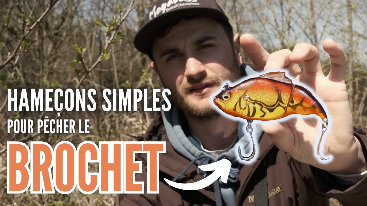 On teste les hame&ccedil;ons SIMPLES sur le BROCHET ! 💡