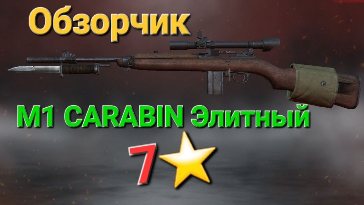 Игра World War 2 : ОБЗОРЧИК НА M1 CARABIN Элитный