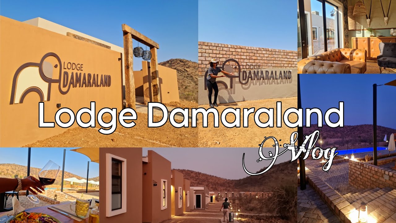 Lodge Damaraland Vlog | Newly Opened 🇳🇦 |Beautiful Sceneries | Affordable Lodge in Damaraland