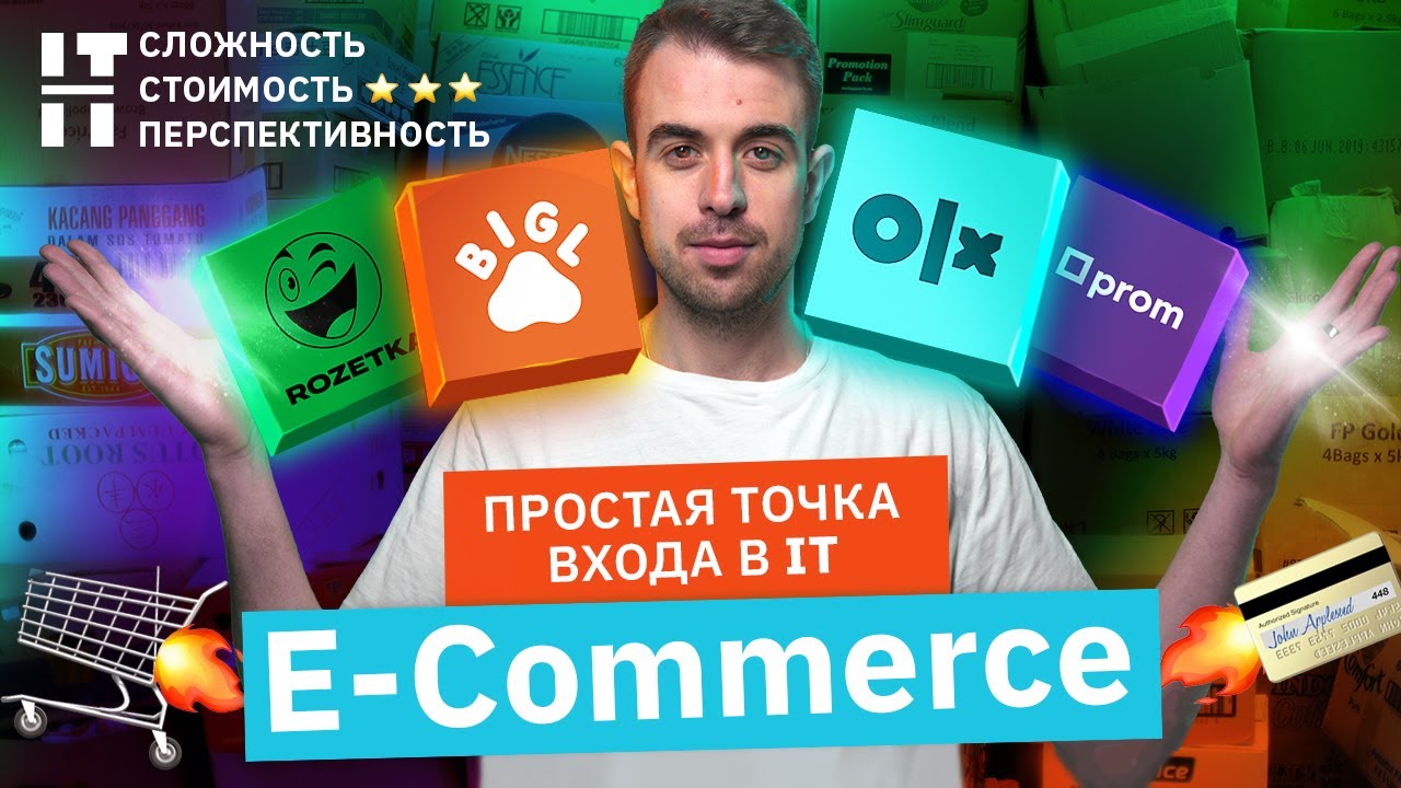 Электронная коммерция. Бизнес идеи: интернет магазин и онлайн ритейл || Бизнес в IT