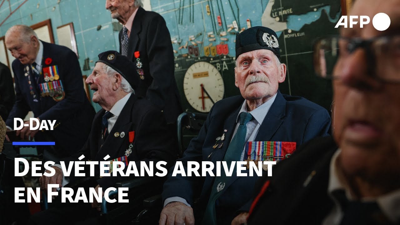 80e anniversaire du Débarquement: des vétérans se rassemblent avant les commémorations | AFP