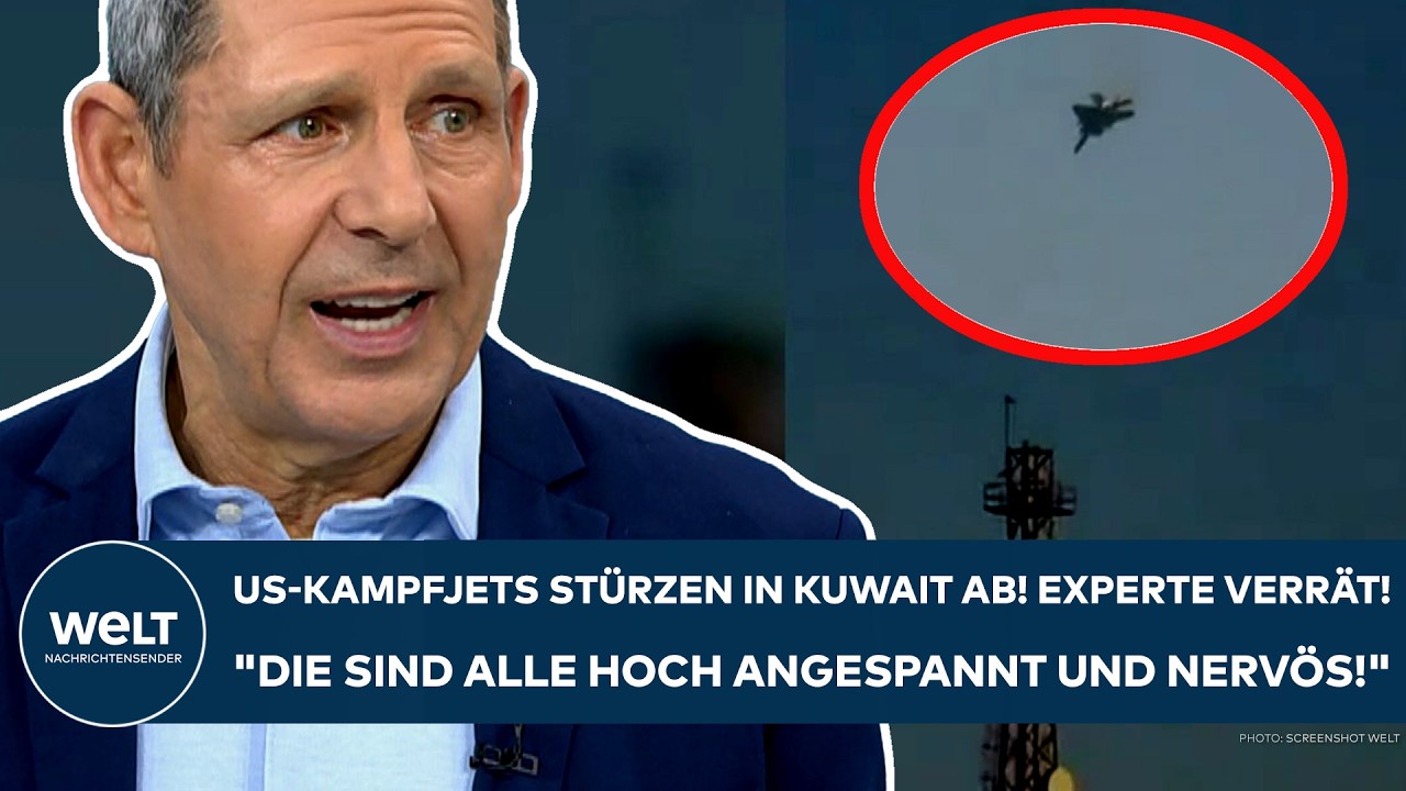 IRAN: US-Kampfjets stürzen in Kuwait ab! Experte verrät! 