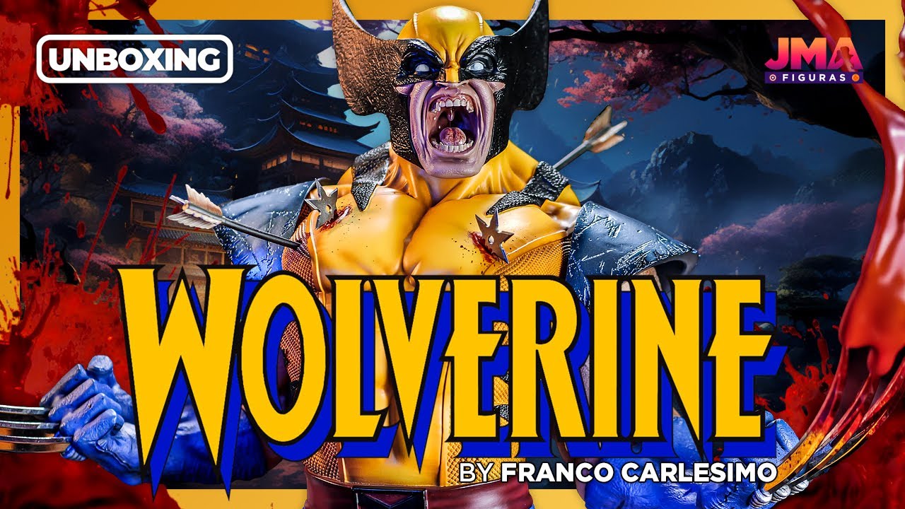 💥X-MEN: WOLVERINE (Lobezno) Custom by Franco Carlesimo | UNBOXING | Resin Statue | Resina MARVEL
