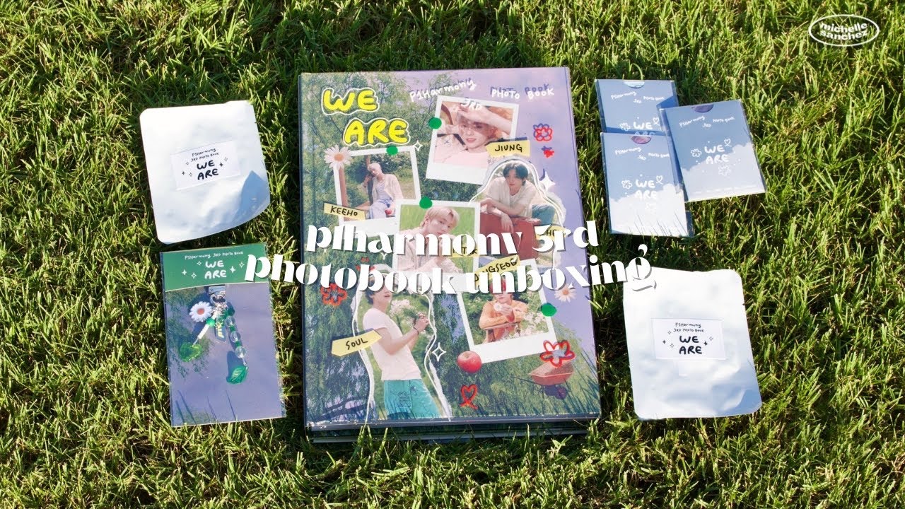 p1harmony 3rd photobook unboxing