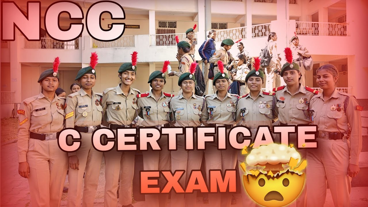 NCC C certificate exam 2026@ncclife @Punam vlog 