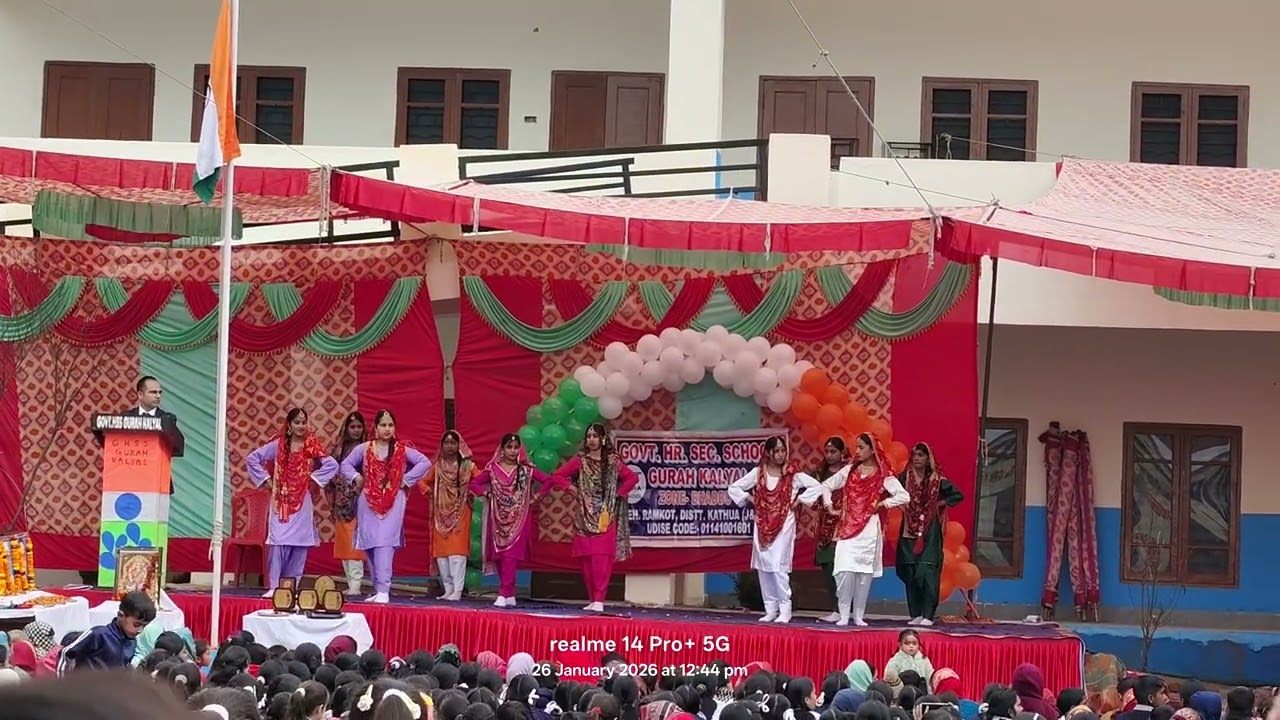 Shiv public school participate Dogri.dance Republic day celebration 