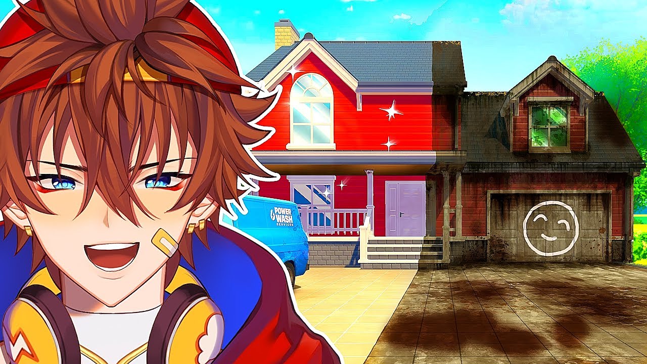 Kenji Plays Powerwash Simulator! (Full Stream)