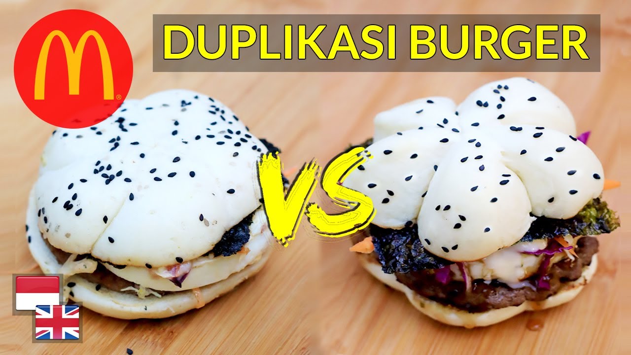 Duplikasi Roti & Saus Resep Yakiniku Burger McDonald's [Taste Of Japan]