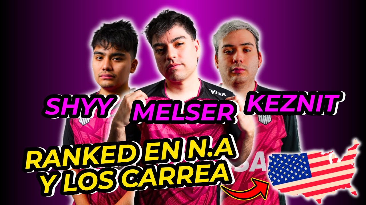KRÜ Melser CARREA a KRÜ Keznit y KRÜ Shyy en RANKED de N.A Se hace +31K Con CLOVE  | JUGANDO TRIO-Q