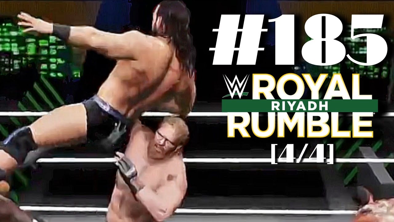 ROYAL RUMBLE (4/4) | WWE 2K25 - Universe Mode | #185 