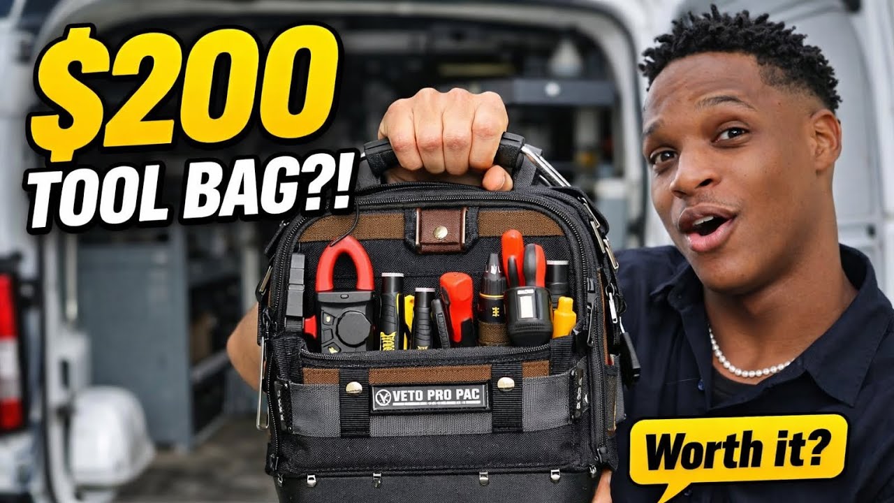 The Ultimate HVAC Tool Bag? Veto Pro Pac TP-LC Review @VetoProPacToolBags 