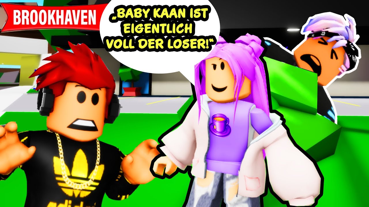BABY KAAN TESTET OB BABY DANIA SCHLECHT ÜBER IHN REDET 😔 Freundschaftstest [Roblox Brookhaven 🏡RP]