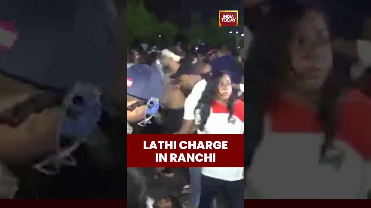 Police Lathi-Charge JPSC-JSSC Aspirants Protesting Outside Jharkhand Assembly #jharkhand #protest