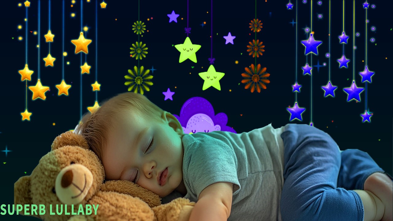 Baby Sleep Music ♫ Mozart & Brahms Lullaby 💤 Sleep Instantly Within 3 Minutes 🌙 Sleep Music for Baby