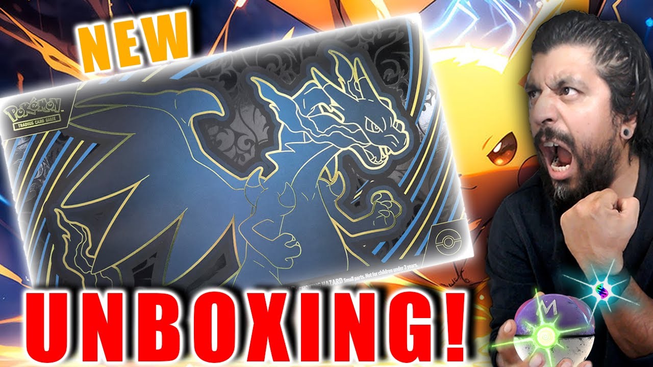 Новая коллекция Pokémon Mega Charizard Ultimate Premium Collection UPC | Распаковка