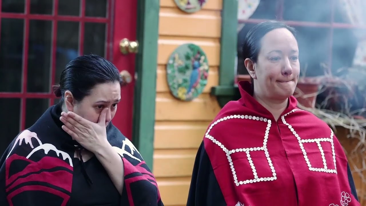 Hair-cutting ceremony of respect and grief for residential schools