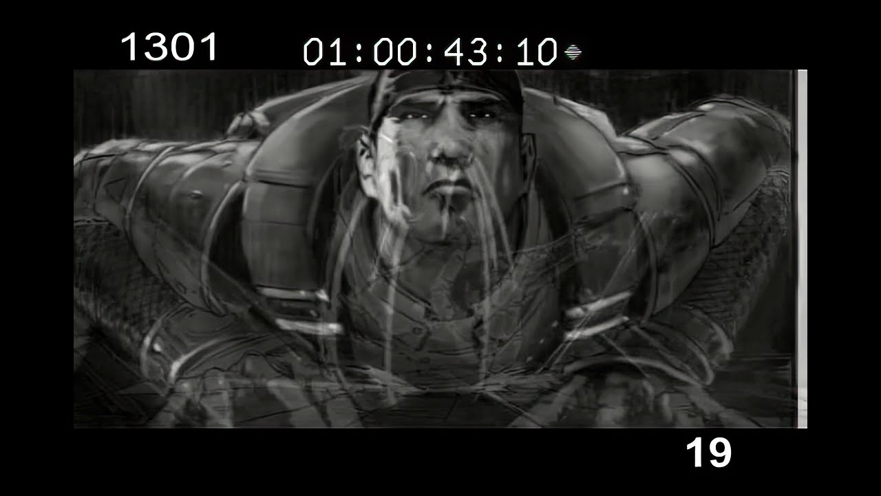 Gears of War - Mad World Commercial Original Storyboard Animatic