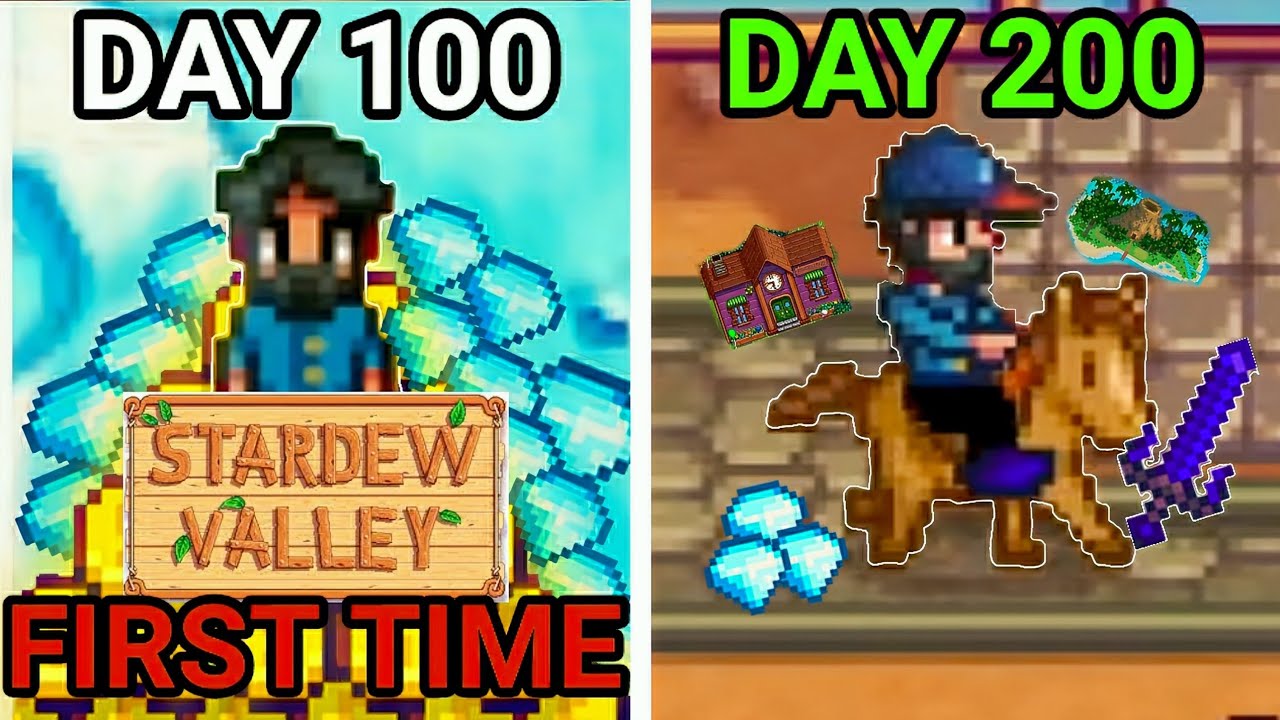 I Played 200 Days of Stardew Valley Blind For The First Time