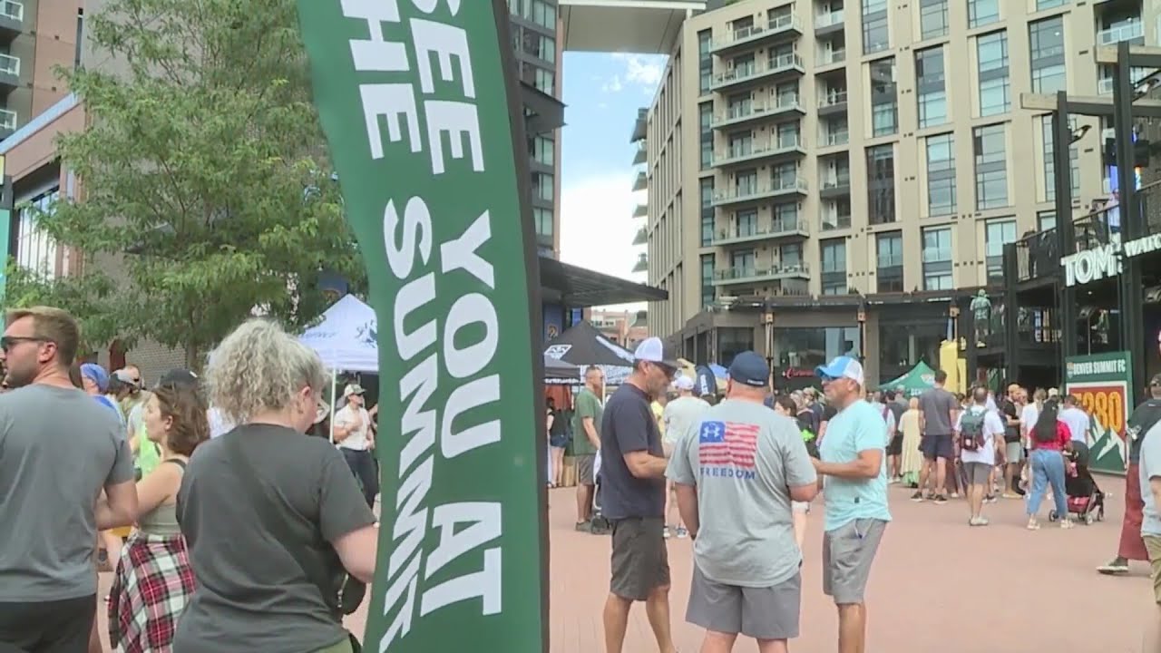 Soccer fans flood McGregor Square for Denver Summit FC block party