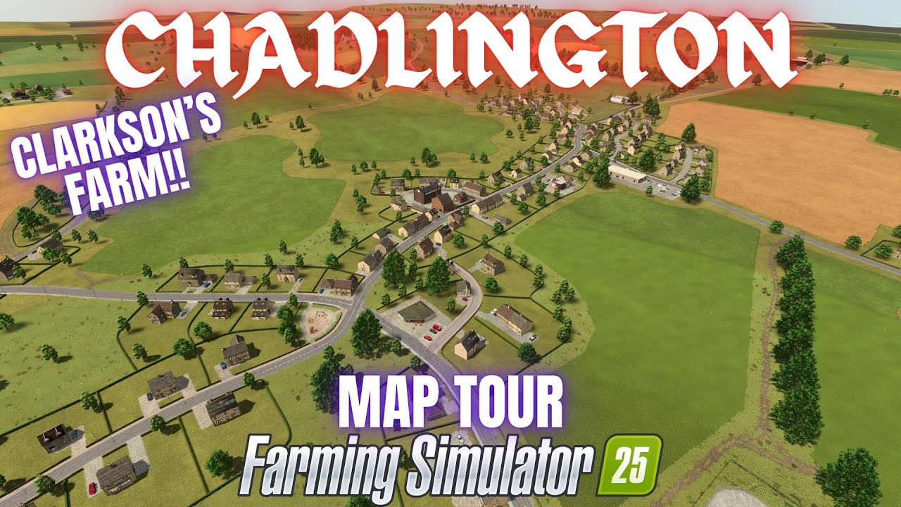 ЧАДЛИНГТОН — Обзор карты — Farming Simulator 25