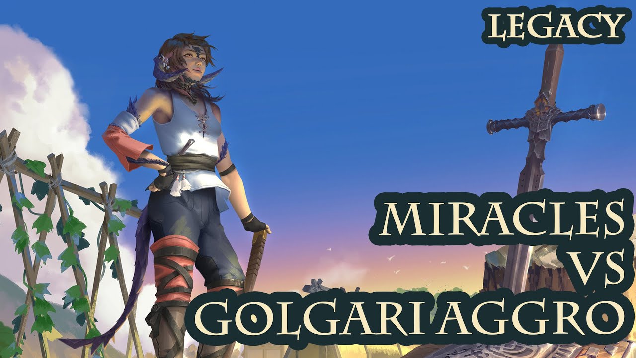Miracles vs Golgari Aggro [MTG Legacy]