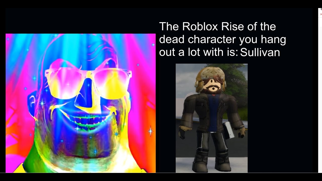 Mr Incredible becoming canny: The Roblox Rise of the Dead Character you hang out a lot with is