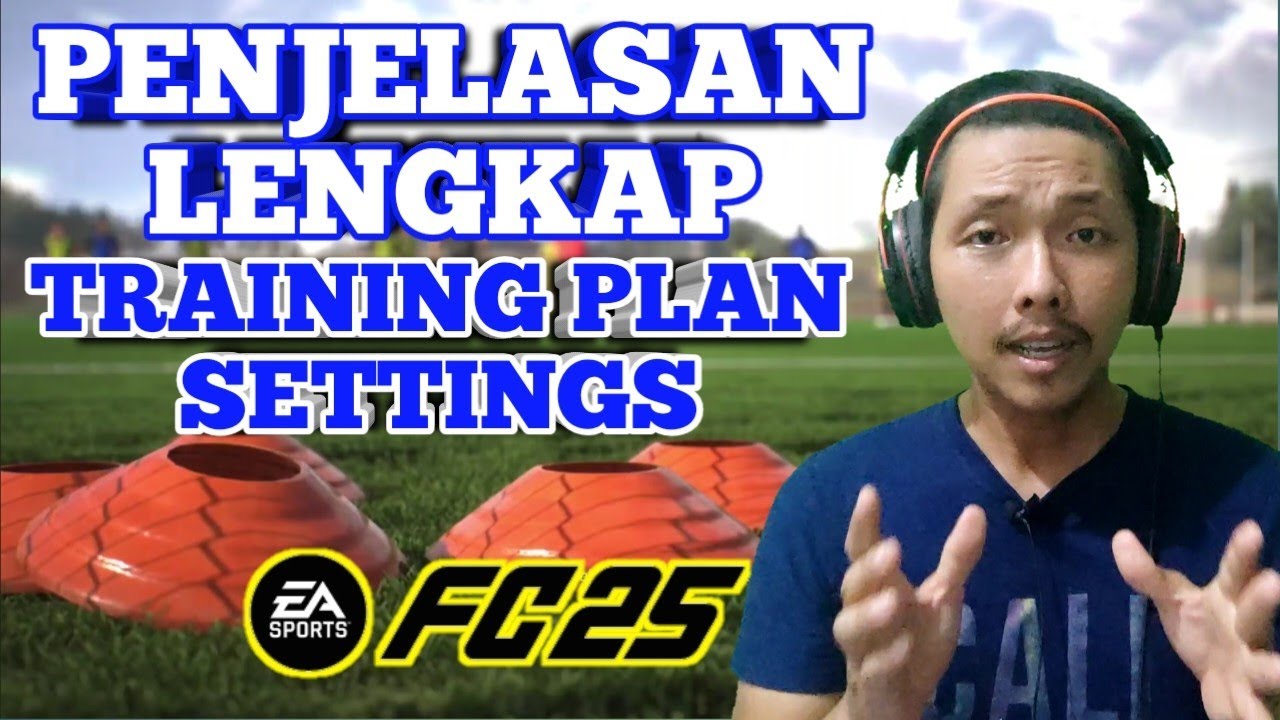 Penjelasan TRAINING PLAN SETTINGS di career mode FC 25. Tutorial FC 25 | Ryu Go Gaming