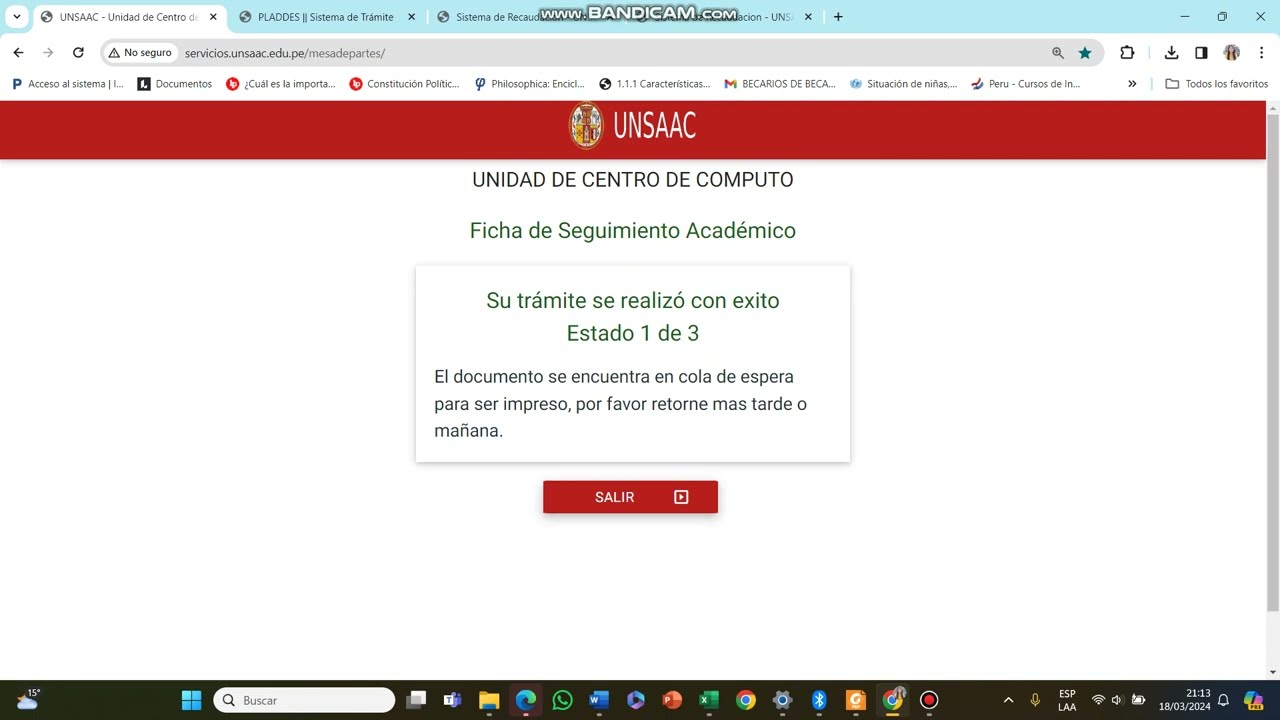 Como tramitar la FICHA DE SEGUIMIENTO UNSAAC 2024