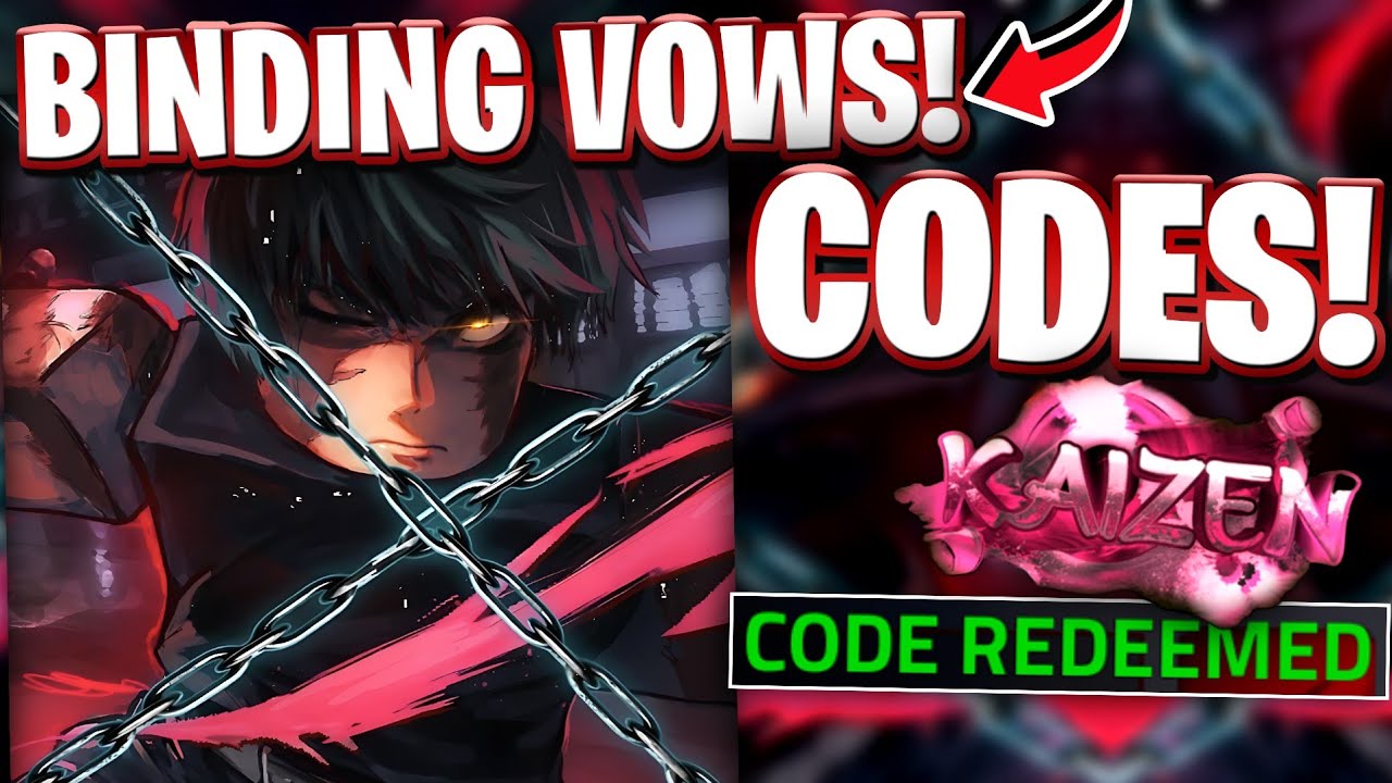 💥*BINDING VOWS* ALL LATEST BINDING VOWS UPDATE CODES FOR KAIZEN! ROBLOX KAIZEN CODES