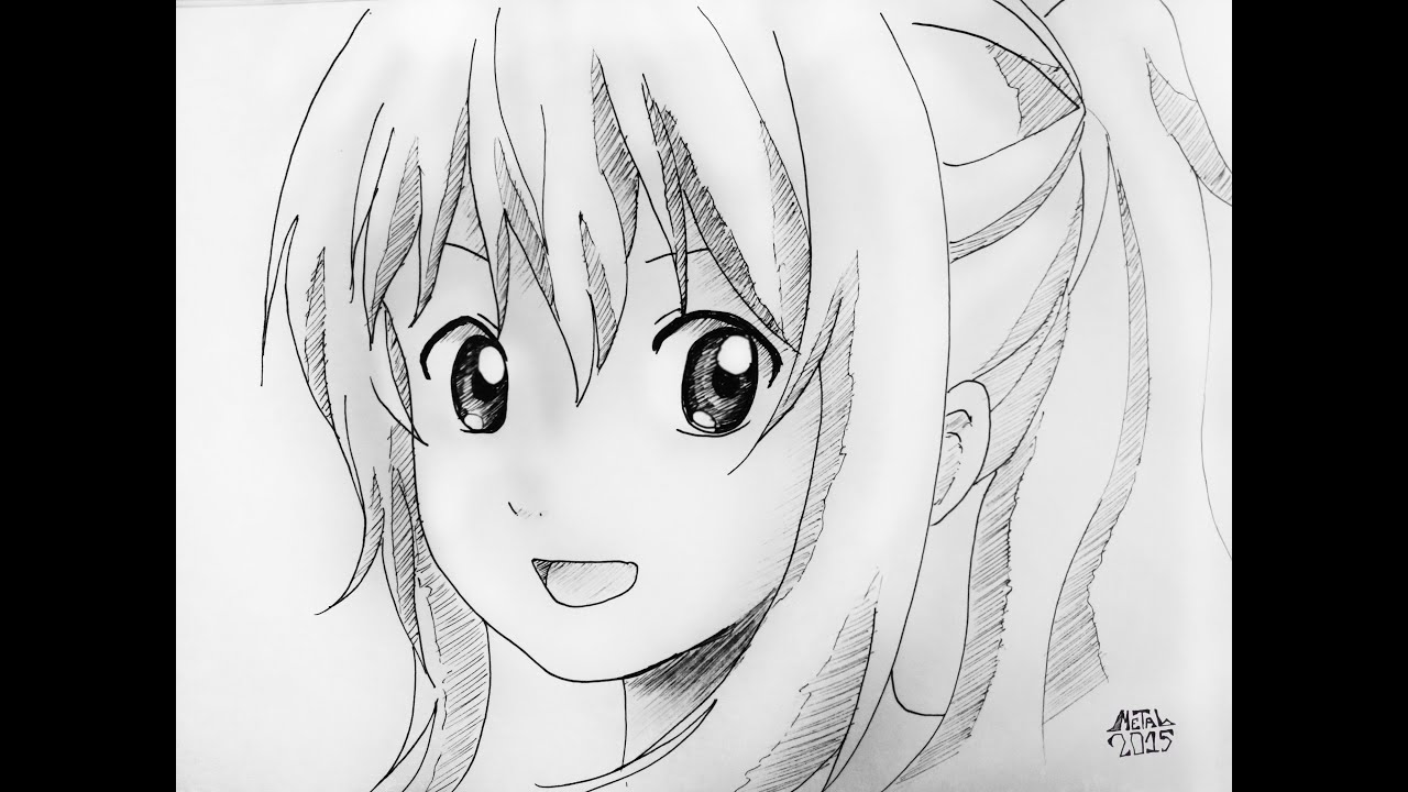 Drawing Kaori Miyazono [Shigatsu wa kimi no uso] [Your Lie in April]P.1