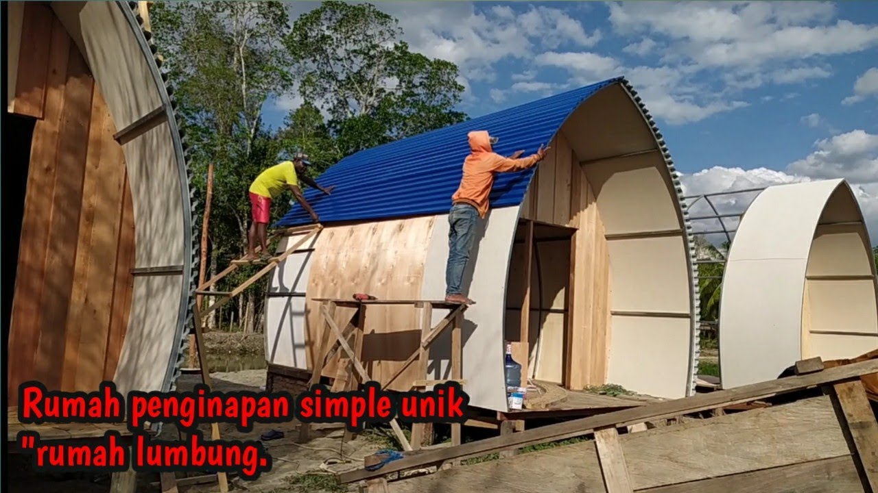 ⛔RUMAH LUMBUNG‼️ SANGAT COCOK UNTUK PENGINAPAN TAMAN WISATA. #rumah untuk pengantin baru.#part3