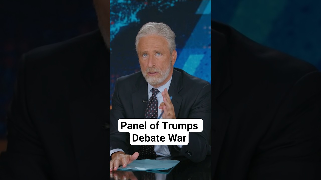 Jon's panel of Trumps can agree on one thing: whoever started the Iran war is a 