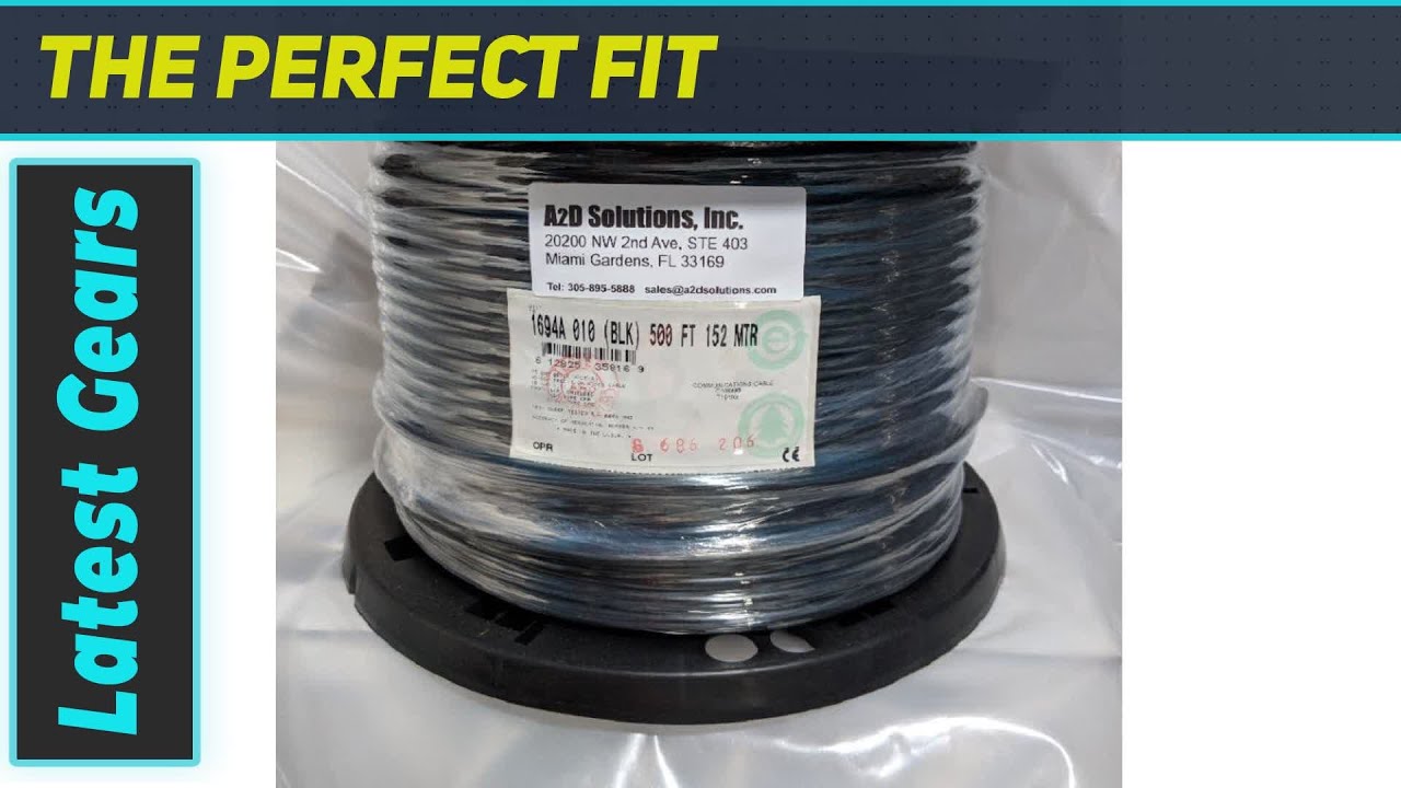 Belden 1694A HD/SDI Coaxial Cable - Best in Class for Digital Video