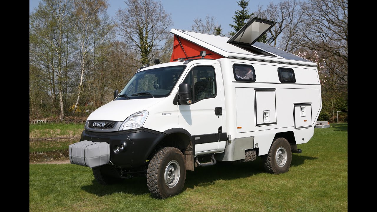 Off-Road-Schmiede presents: Iveco Daily 4x4 Kabine mit seitlichem Aufstelldach
