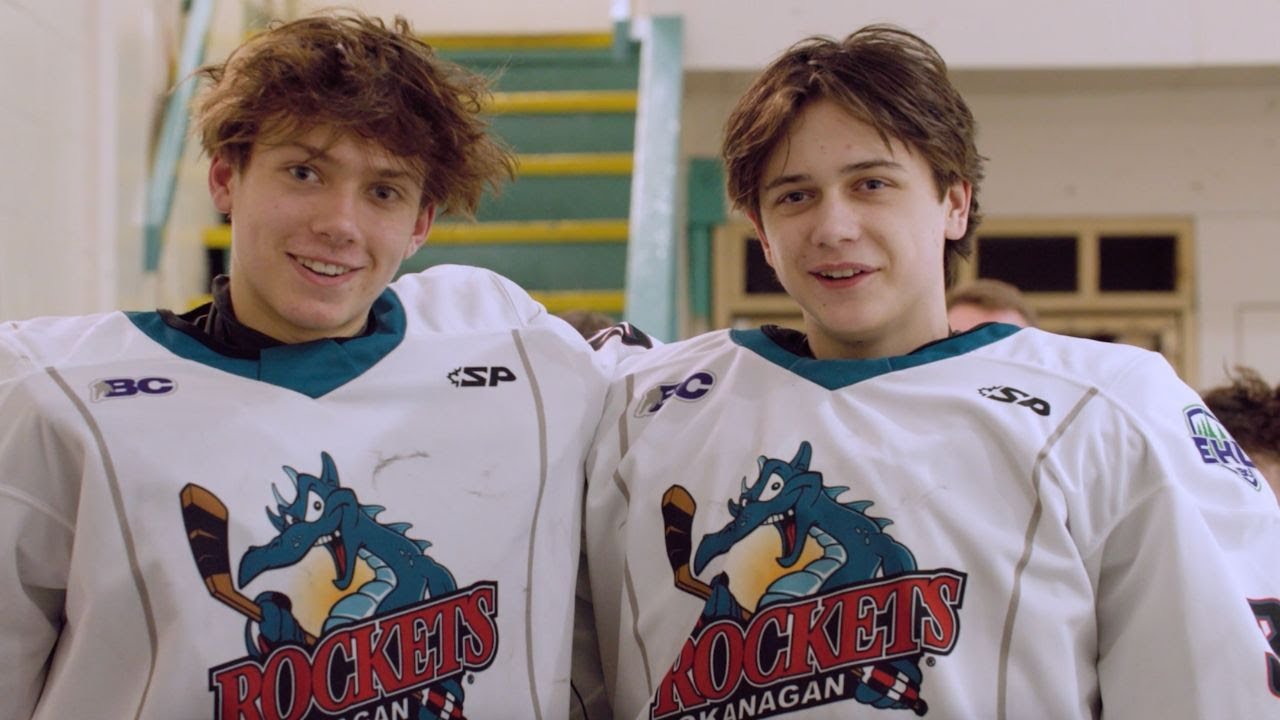 BCEHL Player Profile - Reed Russell and Jasper Wood - U17 Okanagan Rockets