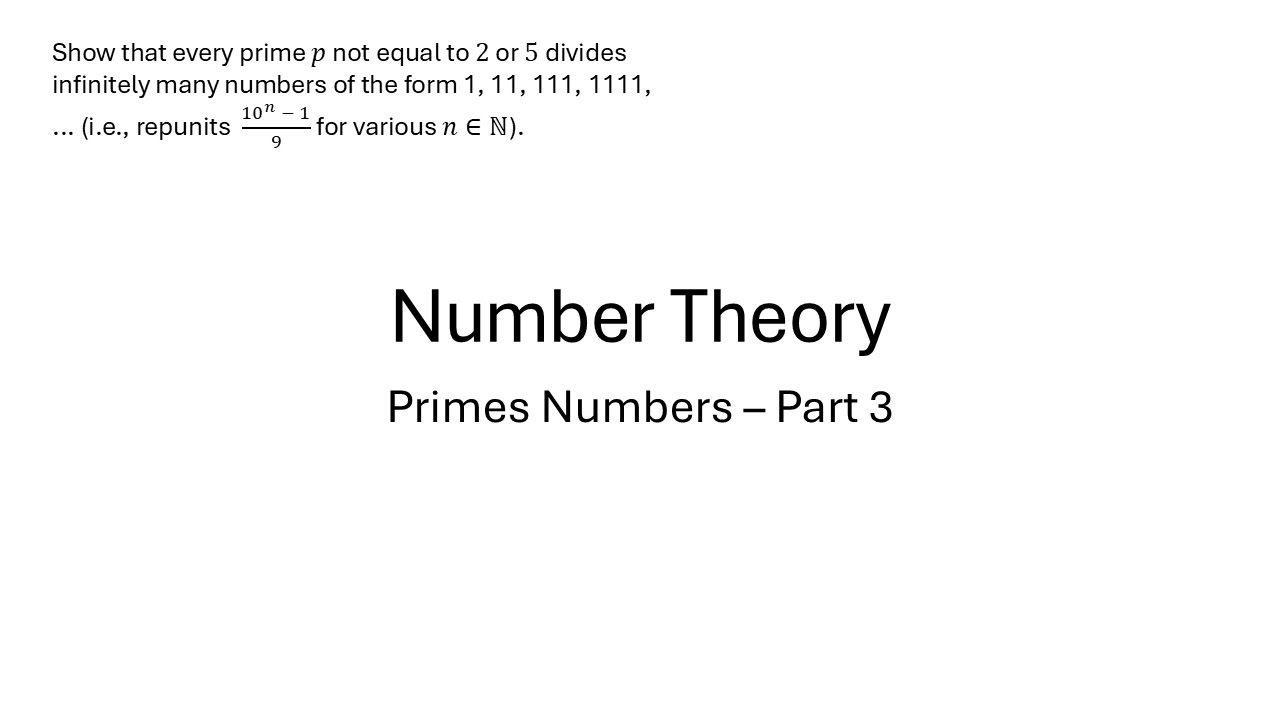 Primes - Part 3