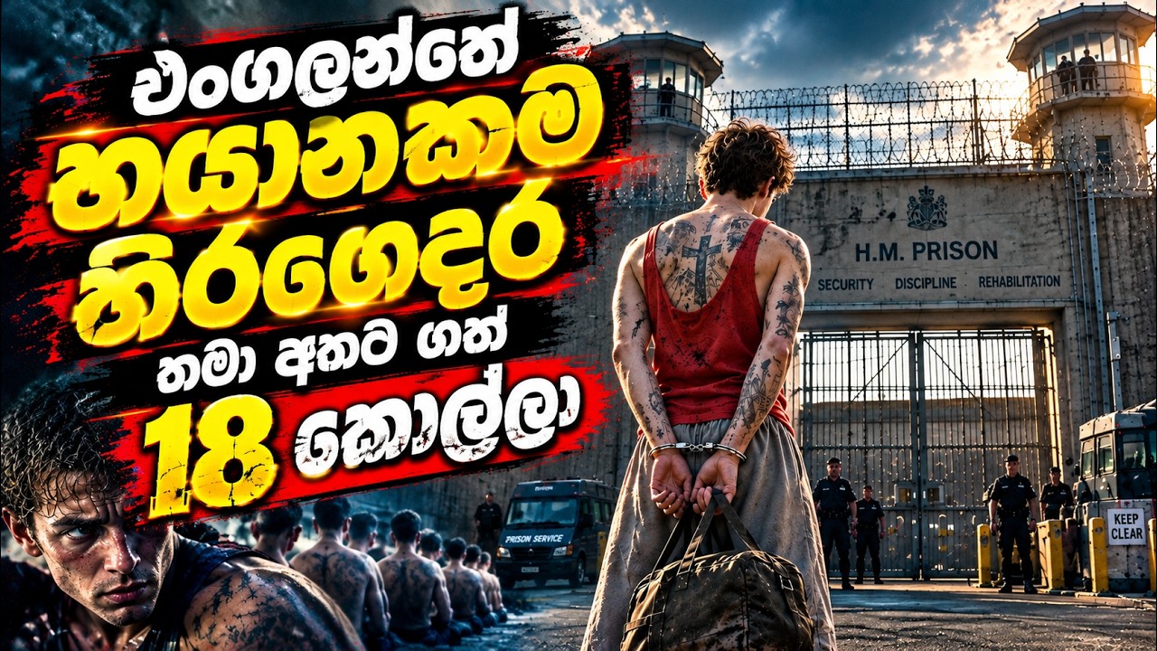එංගලන්තේ භයානකම හිරගෙදර තමා අතට ගත් 18 කොල්ලා | Sinhala Movie Review