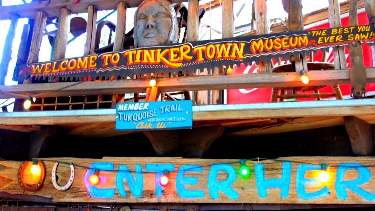 Just OFF ROUTE 66 - LEGENDARY Roadside TINKERTOWN MUSEUM!