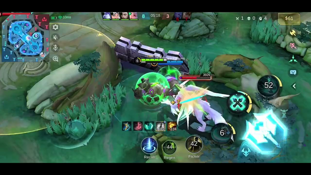Grock Mode Tembok ❌ Musuh Auto Mental 💥