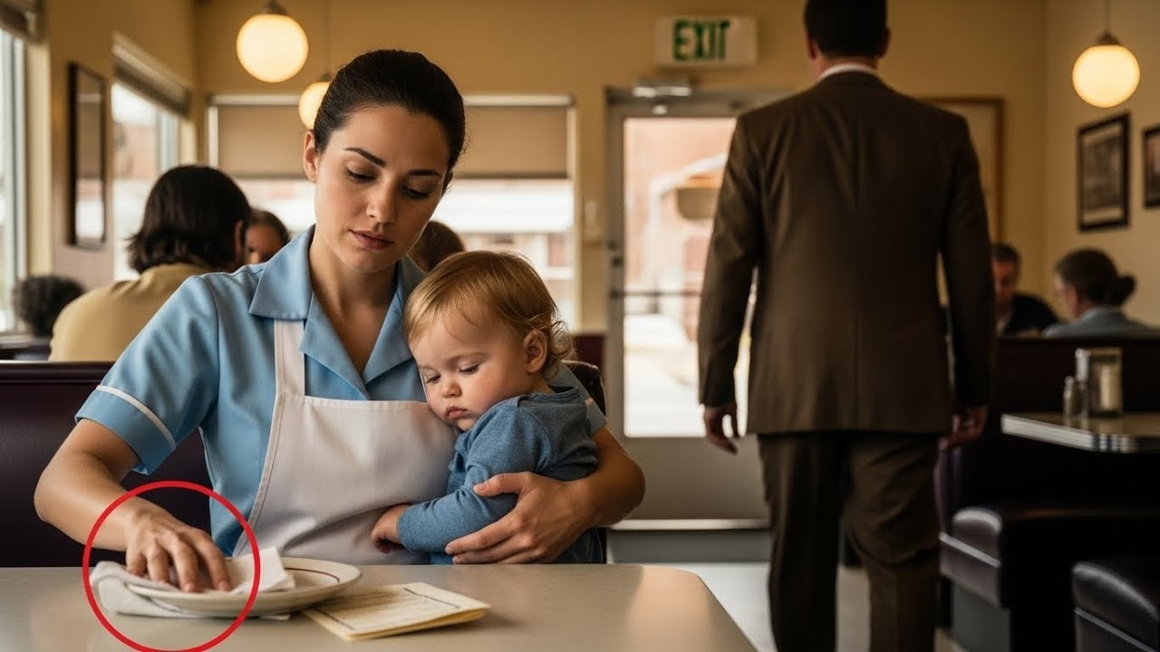 He Left a $0 Tip — What the Single-Mom Found Under the Plate Changed Her Life